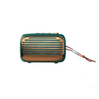 China Retro General Population Speaker Factory Price Mini Radio Running Battery Portable Stereo ABS,TWS Plastic XLSY Dual Serial Machine 65hz-20khz for sale