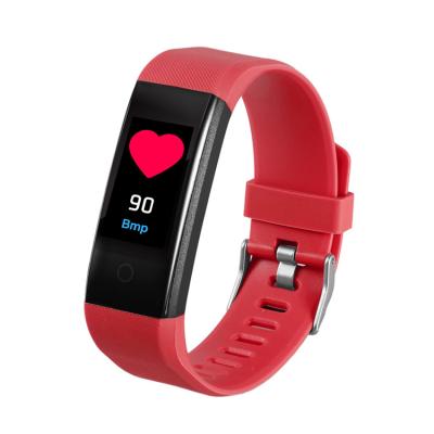 China Build In Sports Blood Pressure Heart Rate Reminder Fitness Tracker Smart Wholesale Waterproof Watch Band for sale