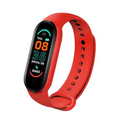 China Smart Wristband 6 Band Smart Watch M6 Playback MP3 Heart Rate Monitoring Distance Measurement for sale