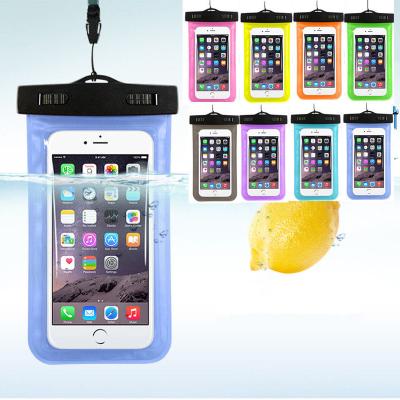 China Promotional high protective PVC new arrival cheap phone gift waterproof case/mobile phone waterproof dry bag/waterproof phone floating bag for sale