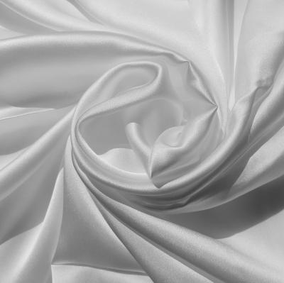 China Double Faced Natural White Mulberry 20/22D Silk Crepe Charmeuse Satin 14mm Fabric for sale