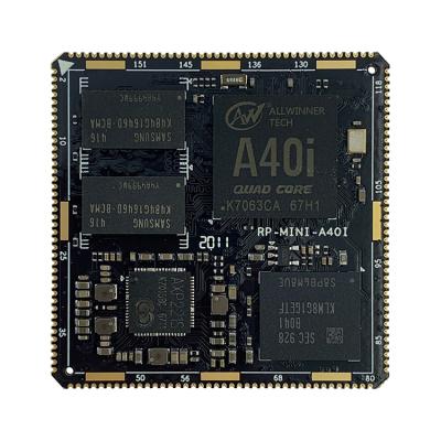 China Rongpin A40i Allwinnertech Four MINI-A40i MINI-A40i Quarter Kernel A7 Android Linux Open Source Board Core Board for sale