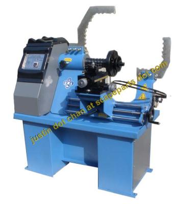 China SR1000 Full Automatic Rim Straightening Machine / Rim Repair Machine With Polishing & Lathe System for sale