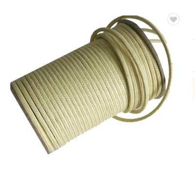 China Bellows Joint Twisted Braided High Abrasive Resistance Kevlars Rope for sale