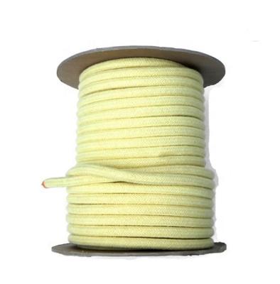 China Bellow Joint High Abrasive Resistance Braided Aramid Rope High Temperature Performance for sale