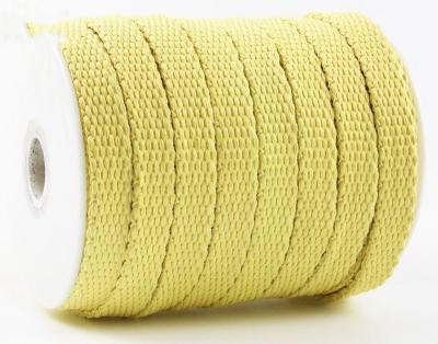 China Bellow Joint High Abrasive Resistance Flat Braided Aramid Rope for sale