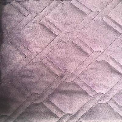 China Breathable high quality ultrasonic velor fabric for comforter, plush curtain velor fabric for carpet for sale