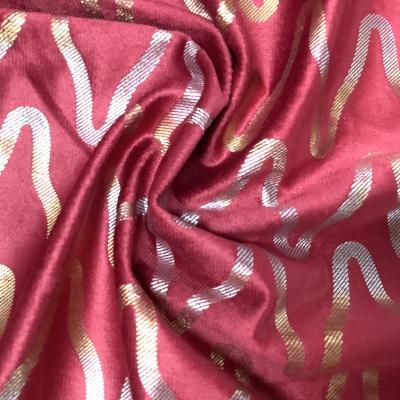 China New Design Breathable Holland Velvet Fabric For Furniture, In Stock EPS Velvet Fabric For Garment for sale