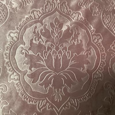 China Breathable Stock Lot Embossed Velvet Fabric For Sofa , 2022 Silk Velvet Fabric For Carpet for sale