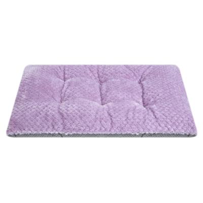 China Travel Soft Custom Made Cat Bed Ultra Soft Soothing Accessories Suppliers, Indoor Orthopedic Machine Washable Luxury Pet Mat for sale