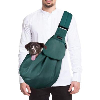 China Hot Sell Breathable Adjustable Pet Sling Outdoor Durable Pet Carrier Bag For Small Dog Cat for sale