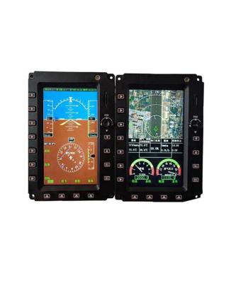 China Support flight mission loading Lcd Display Light Aircraft Instruments Lcd Display 7 Inch for sale