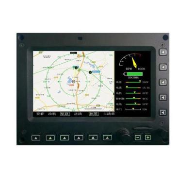 China Multi-mode satellite navigation equipment can provide Beidou/GPS Lcd display aircraft instruments aircraft multifunction display for sale