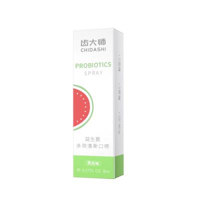 China Fresh OEM and private label service 8 ml watermelon flavor refresh breath spray for sale