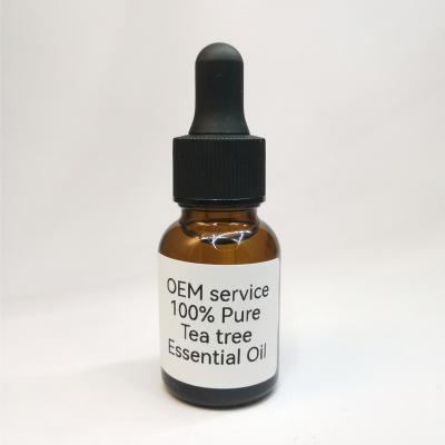 China Firming OEM and private label service Premium Quality 100% pure and natural Tea Tree Essential Oil for sale