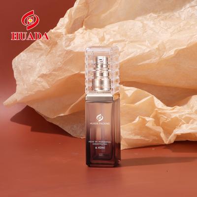 China 100ml 40ml 50g 30G Set 120 Bottle Care Pack Bottle Cosmetic Square Empty Glass Bottle Face Cream Glass Jar for sale