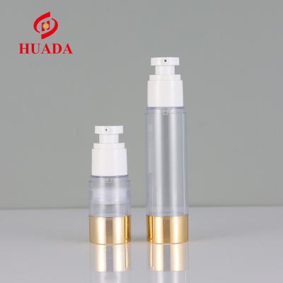 China Wholesale Cosmetic Clear Acrylic Airless Packaging Skin Care Products Airless Bottle for sale