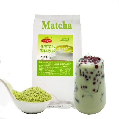 China Tea drinks milktea store XUEDONG milk foam powder matcha flavor for bubble tea bubble tea powder matcha flavor wholesale milktea for sale