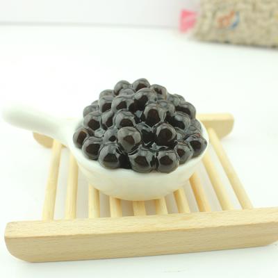 China Best Selling Bubble Tea Boba Bubble Tea Tapioca Ball Black Pearl For Now for sale