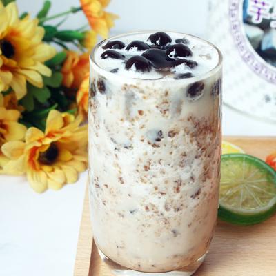 China Bubble Tea Factory Direct Selling Pearl Milk Tea Tapioca Boba Pearls for sale