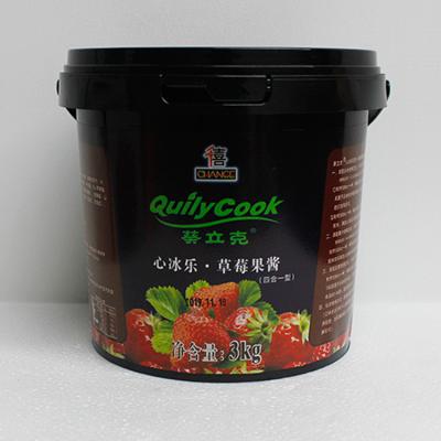 China Professional Bubble Milk Tea Strawberry Fruit Jam Manufacturer for Pearl Milk Tea for sale