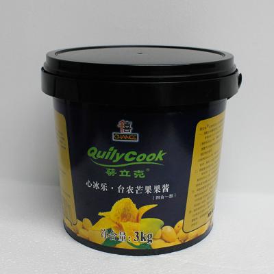 China Bubble Milk Tea Hot Sale 3KG Taiwan Organic Mango Sapote Jam For Fruit Tea for sale