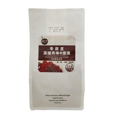 China Topping For Smoothie Wholesale Taiwan Boba Bubble Milk Tea Ingredients Q Original Bobo Powder Supplier for sale