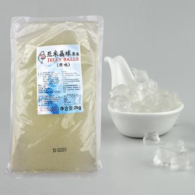 China Hot Selling Milky Tea Crystal Jelly Topping Bubble Milk Tea Supplies Wholesale for sale