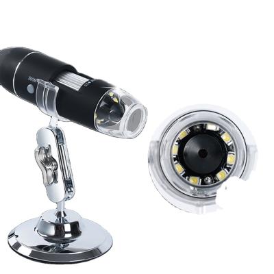 China Best Selling Waterproof/Waterproof USB 1080P HD Microscope Focus 8LED Light Manual Magnification To Magnify Metal Base 1000X Universal Adjustable for sale