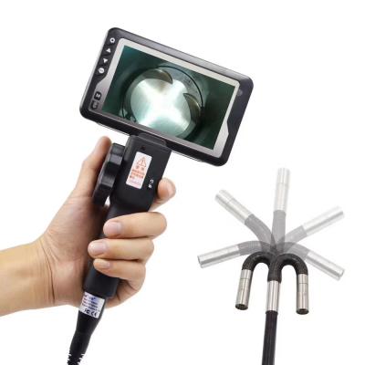 China Waterproof / Weatherproof 2021 New Two Way Articulating Endoscope Videoscope Inspection Camera 8MM 4.5