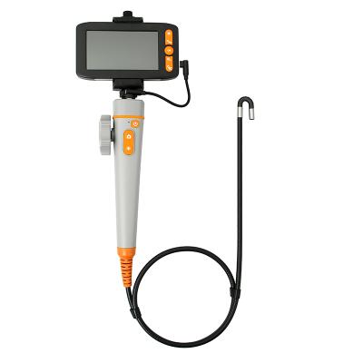 China 180 Degree IP67 Waterproof Two Way Endoscope Camera 6 LED Articulating Adjustable Lights 4.3