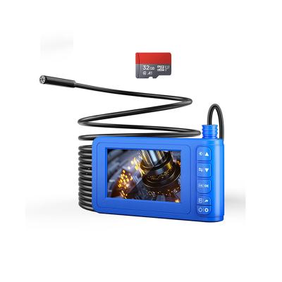 China 6 Portable Camera 32 Gb Borescope Endoscope Lens 8mm LED Borescope 4.3inch LCD Display Adjustable Bright Handheld Industrial Screen Dual 10m SD Card for sale