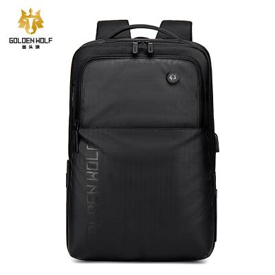 China With USB Large Capacity Borsa Uomo Backpack Bolso Computadora Outdoor Waterproof Hard Backpack for sale