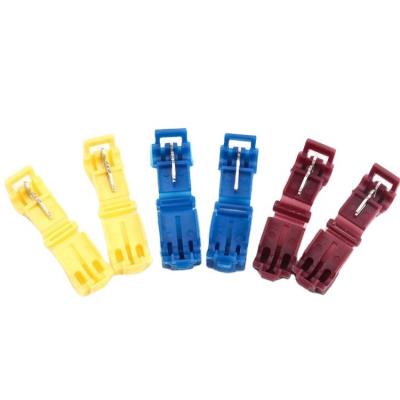 China Main line branch clamp T1T2T3 stripping lug and wire free quick buckle breaking free combined wire T for sale