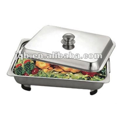 China Stainless steel chafing dishes with glass lid for sale KKL-SS for sale