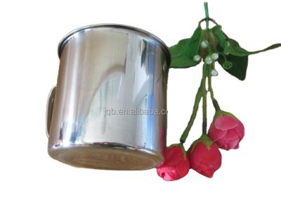 China Sustainable Stainless Steel With Handle And Cover Drinking Water Cup for sale