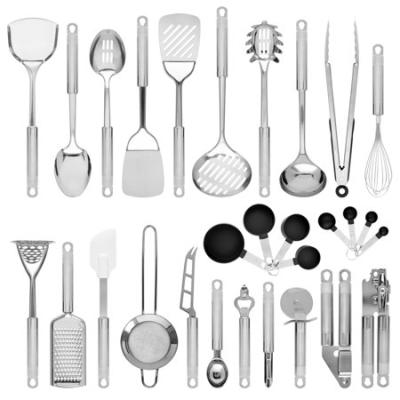 China High Quality Stocked 7 Pieces Stainless Steel Kitchen Tools for sale