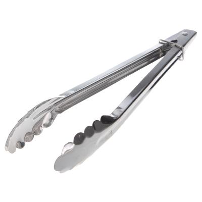 China Viable Wholesale Catering Tongs Stainless Steel Food Locking Tongs for sale