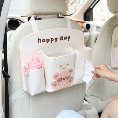 China As Picture Car Back Seat Storage Bag Multifunctional Children's Storage Box Car Back Storage Bag for sale