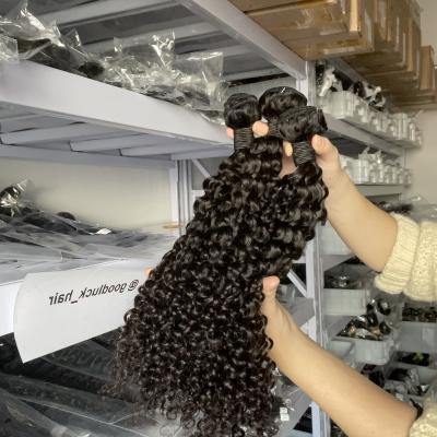 China 100% Curly GL Color Human Hair Bundles Wholesale Natural Black Raw Cuticle Aligned Hair Raw Hair Bundle 15A for sale