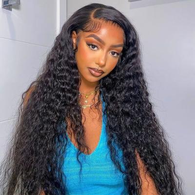 China Brazilian Body Wave GL Water Wave Hair Wig Cuticle Aligned Hd To Lace Frontal Raw Hair Wigs Glueless Blonde Lace Wig Vendors Hair for sale