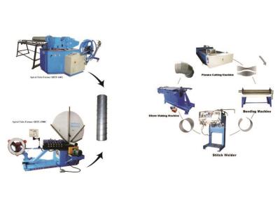 China Automatic Duct Forming Line Welding Machine for sale