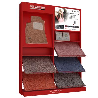 China To Show Cover Display Rack Holder Nordic Car Carpets Show Racks / Carpet Cover Display Rack for sale