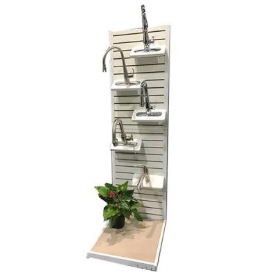 China Custom Faucet Display Racks Bathroom Faucet Display Rack Customized Size for sale