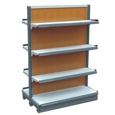 China Single Sided Customized Wholesale 4 Shelf Display Racks Shelves Metal Storage Racks & Shelves For Store for sale