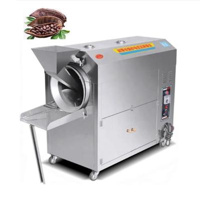 China Snack food factory Gas Electric Two Kinds of Heating Methods Chestnut Roasting Machine Commercial Nut Peanut Roaster for Sale for sale