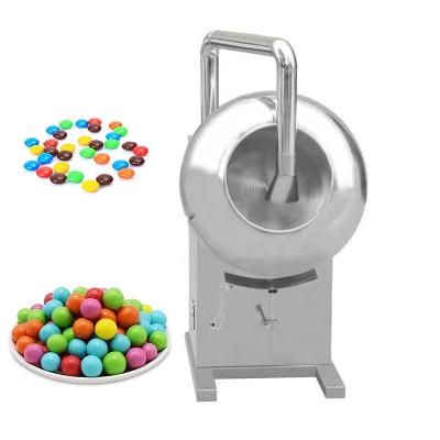 China Designed Food nut drum coated candy small dates sugar peanut chocolate film coating pan machine mini for sale for sale