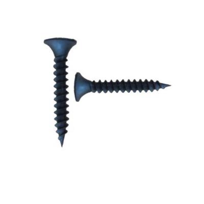 China Matte Black Phosphated Fine Thread 6x1 Drywall Screw For Metal From China Factory for sale