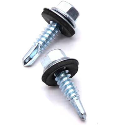 China Hot Sale HEX Roofing Screw Hex Flange Head With Washer for sale