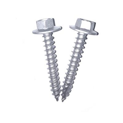 China Flat Factory Sell 12# Clamp Head Tek Screw Metal Wood Roof for sale